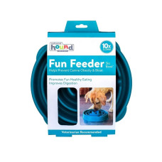 Миска-лабіринт для тварин Outward Hound Fun Feeder (Фан-Фідер) Дроп d = 27.5, H = 6.5 см, 480 г. Бірюзовий (oh51002)