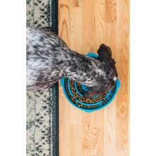 Миска-лабіринт для тварин Outward Hound Fun Feeder (Фан-Фідер) Дроп d = 27.5, H = 6.5 см, 480 г. Бірюзовий (oh51002)