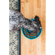 Миска-лабіринт для тварин Outward Hound Fun Feeder (Фан-Фідер) Дроп d = 27.5, H = 6.5 см, 480 г. Бірюзовий (oh51002)