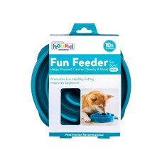 Миска-лабіринт для тварин Outward Hound Fun Feeder (Фан-Фідер) Дроп d = 20.2, H = 5.5 см, 240 г. Бірюзовий (oh51006)