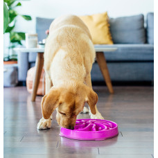 Миска-лабіринт для тварин Outward Hound Fun Feeder (Фан-Фідер) Квітка d = 27.5, H = 5 см, 480 г. Фіолетовий (oh51003)