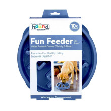 Миска-лабиринт для животных Outward Hound Fun Feeder Тетрис d=29.2,H=5.1см, 480г. Голубой (oh67831)