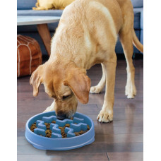 Миска-лабіринт для тварин Outward Hound Fun Feeder (Фан-Фідер) Тетріс d = 29.2, H = 5.1 см, 480 г. Блакитний (oh67831)
