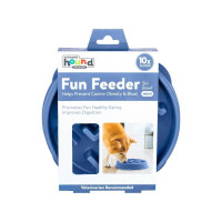 Миска-лабіринт для тварин Outward Hound Fun Feeder (Фан-Фідер) Тетріс d = 20.3, H = 3.8 см, 240 г. Блакитний (oh67830)