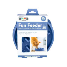 Миска-лабиринт для животных Outward Hound Fun Feeder Тетрис d=20.3,H=3.8см,240 г. Голубой (oh67830)