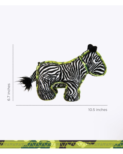 Игрушка для собак Outward Hound Extreme Seamz Zebra Mit MD пищалка Зебра средняя (oh69882)