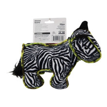 Игрушка для собак Outward Hound Extreme Seamz Zebra Mit MD пищалка Зебра средняя (oh69882)