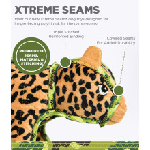 Игрушка для собак Outward Hound Extreme Seamz Leopard Tan MD пищалка Леопард средняя (oh69881)