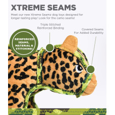 Игрушка для собак Outward Hound Extreme Seamz Leopard Tan MD пищалка Леопард средняя (oh69881)