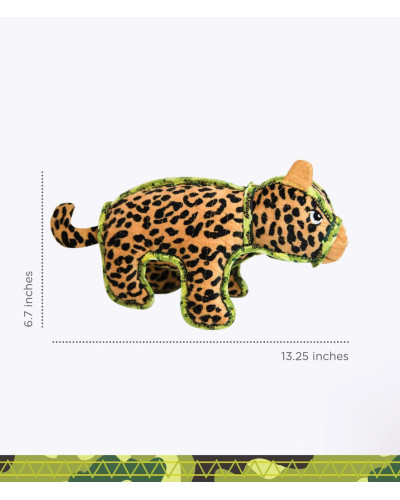 Игрушка для собак Outward Hound Extreme Seamz Leopard Tan MD пищалка Леопард средняя (oh69881)