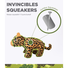 Игрушка для собак Outward Hound Extreme Seamz Leopard Tan MD пищалка Леопард средняя (oh69881)