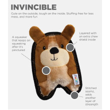 Игрушка для собак Outward Hound Invincibles Minis Puppy XS пищалка Непобедимый щенок мини (oh67807)