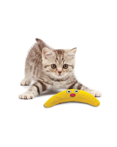 Игрушка для котов Catstages Magic Boomerang (Волшебный Бумеранг) банан 21,6х8,9x2,5см (рt331)