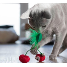 Игрушка для котов Petstages Dental Cherries (Вишня) 7х3х1,5 см (pt67833)