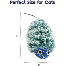 Іграшка для котів Petstages Nighttime Cuddle Toy Bug (Жучок ) 26,7х19,1х7,9см блакитний (pt741)