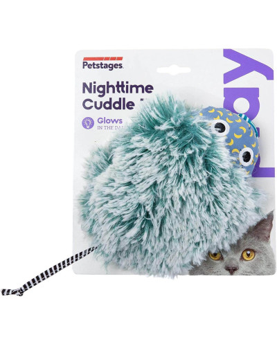 Іграшка для котів Petstages Nighttime Cuddle Toy Bug (Жучок ) 26,7х19,1х7,9см блакитний (pt741)