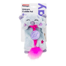 Іграшка для котів Petstages Cuddle Pal Unicorn (Подушка Єдиноріг) блакитний 28х15х9,5см  (pt67832)