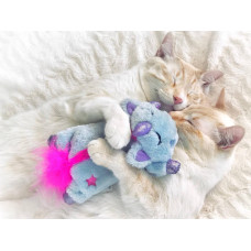 Іграшка для котів Petstages Cuddle Pal Unicorn (Подушка Єдиноріг) блакитний 28х15х9,5см  (pt67832)