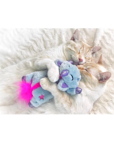 Іграшка для котів Petstages Cuddle Pal Unicorn (Подушка Єдиноріг) блакитний 28х15х9,5см  (pt67832)