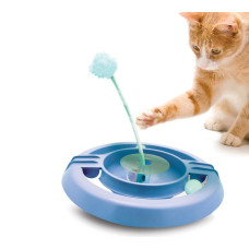 Іграшка для котів Petstages Wobble Track Blu (Трек-неваляшка) 36 см блакитний (pt67760)