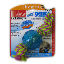 Игрушка для собак Petstages Mini Orka Ball (Орка мини мячик с канатом) D-6 см (pt222)