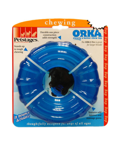 Игрушка для собак Petstages Orka Tire (Шина) 15 см синий (pt233)