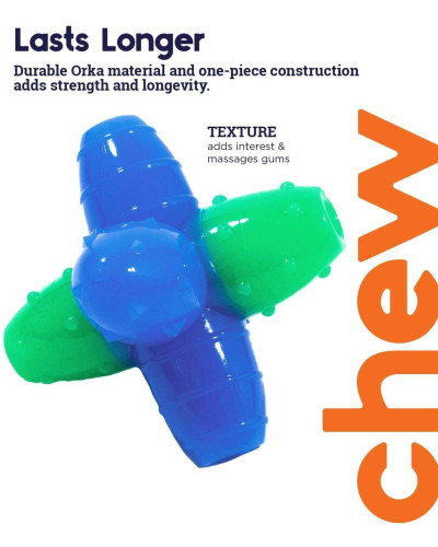 Игрушка для собак Petstages Orka Jack Pet Spclty (Орка Джек) 21,6x19,1x11,4 см (pt68500)