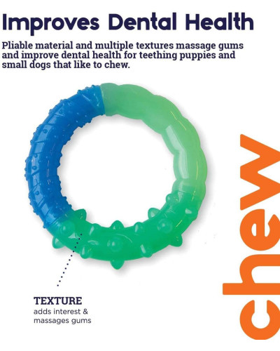 Игрушка для собак Petstages Orka Grow With Me Ring (Орка кольцо) комбинированное 12см (pt68028)