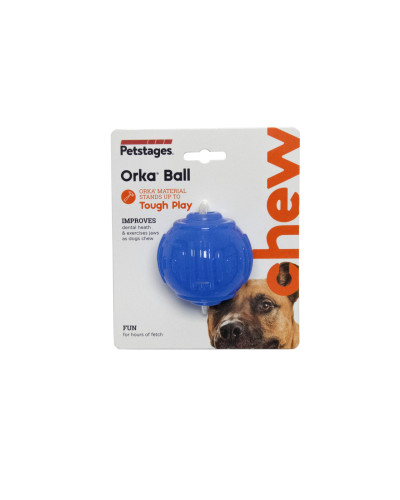 Игрушка для собак Petstages Orka Ball Pet Spclty (Орка мяч) синий 6 см (pt68499)