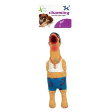 Іграшка-пищалка для собак Petstages Squawkers Earl (Півень) 30х7,5х6 см (pt69501)