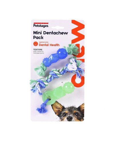 Набор игрушок для собак Petstages Orka Mini Dentachew Pack (Орка Мини Дентачю) для зубов 7/9/12 см (pt68115)