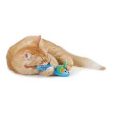 Іграшка для котів Petstages Green Magic Mightie Mouse Чарівна миша 22x6x5см (pt384)