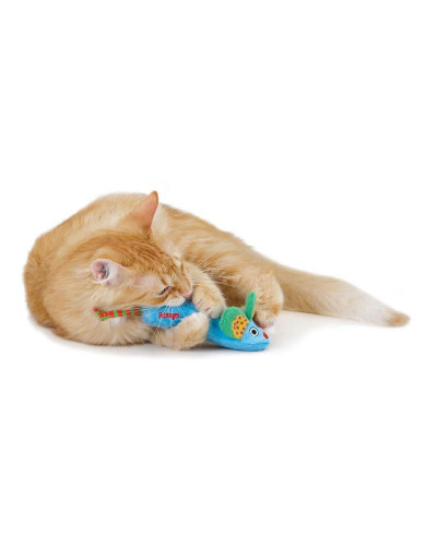 Іграшка для котів Petstages Green Magic Mightie Mouse Чарівна миша 22x6x5см (pt384)