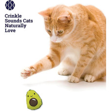 Іграшка для кішок Petstages Lil' Avocato Авокадо 5х7 см (pt67840)