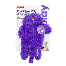 Іграшка для котів Petstages Purr Pillow Кіт-подушка антистрес Мур-Мур 16х28х3см (pt719)