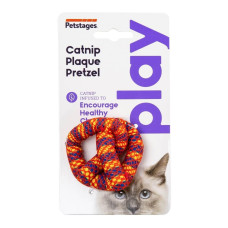 Іграшка для котів Petstages Catnip Plaque Away Pretze Крендель з котячою м'ятою 7см (pt333)