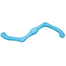 Іграшка для собак West Paw Zogoflex Bumi Tug Toy S-подібна 24 см Блакитний (ZG051AQA)