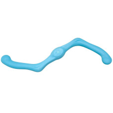 Іграшка для собак West Paw Zogoflex Bumi Tug Toy S-подібна 21 см Блакитний (ZG050AQA)