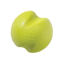 Игрушка для собак West Paw Zogoflex Jive Dog Ball Джив супер-мяч 8 см Cалатовый (ZG071GRN)