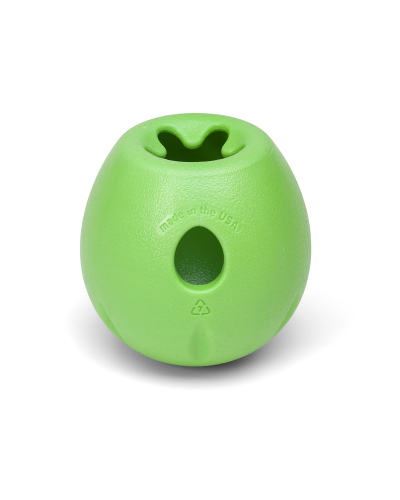 Игрушка для собак West Paw Zogoflex Rumbl для лакомства малый 8 см Зеленый (BZ040JGR)