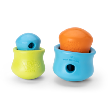 Игрушка для собак West Paw Zogoflex Toppl для лакомства 8 см Салатовый (ZG083GRN)