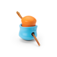 Игрушка для собак West Paw Zogoflex Toppl для лакомства 8 см Салатовый (ZG083GRN)