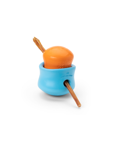 Игрушка для собак West Paw Zogoflex Toppl для лакомства 8 см Салатовый (ZG083GRN)