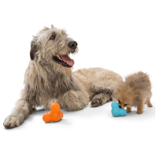 Игрушка для собак West Paw Zogoflex Tux Treat для лакомства 13 см Голубой (ZG041AQA)