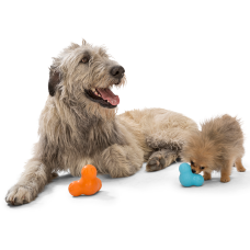 Игрушка для собак West Paw Zogoflex Tux Treat для лакомства 10 см Голубой (ZG040AQA)