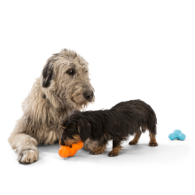 Игрушка для собак West Paw Zogoflex Tux Treat для лакомства 13 см Голубой (ZG041AQA)