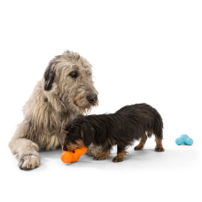 Игрушка для собак West Paw Zogoflex Tux Treat для лакомства 13 см Голубой (ZG041AQA)