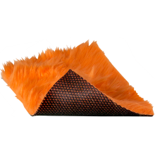 Игрушка для собак West Paw Fergus Zogoflex HardyTex пушистая пищалка 19х24 см Серебряно-коричневый (DD001PEW)