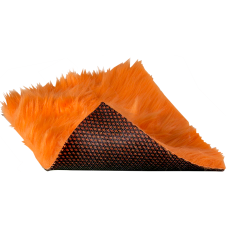 Игрушка для собак West Paw Fergus Zogoflex HardyTex пушистая пищалка 19х24 см Оранжевый (DD001ORF)