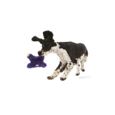 Игрушка для собак West Paw Lincoln Zogoflex HardyTex пушистая пищалка 24х28 см Фиолетовый (DD003PUF)